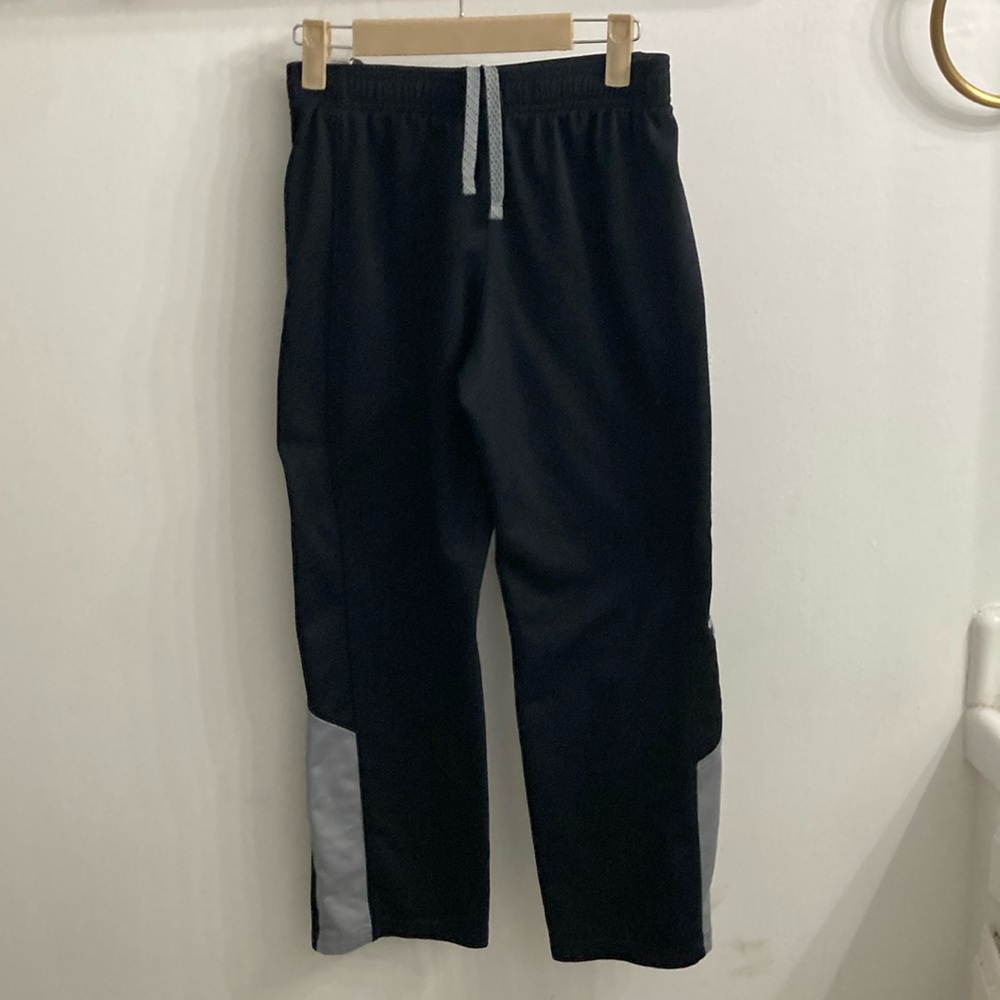 Elizabeth Hurley Black and Gray Joggers with Elastic Waistband